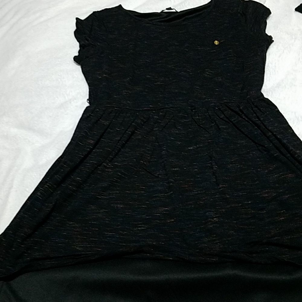 As U Wish Black, Blue, Red, & Gold Dress (L)